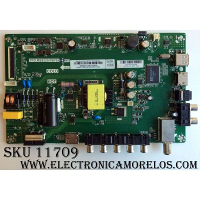 MAIN FUENTE (COMBO) PARA TV VIZIO / NUMERO DE PARTE 3632-3032-0150 / TPD.MS8220.PB765 / 363230320150 / 66MDD1G8615380A / D32HN-E0_SDCAN10 / 1001_5827 / A16077452-0H02848 / 48W5 / PANEL LSC320AN10-H02 / MODELO D32HN-E0 LAUSVMBS